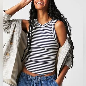 We The Free Kate Stripe Tee